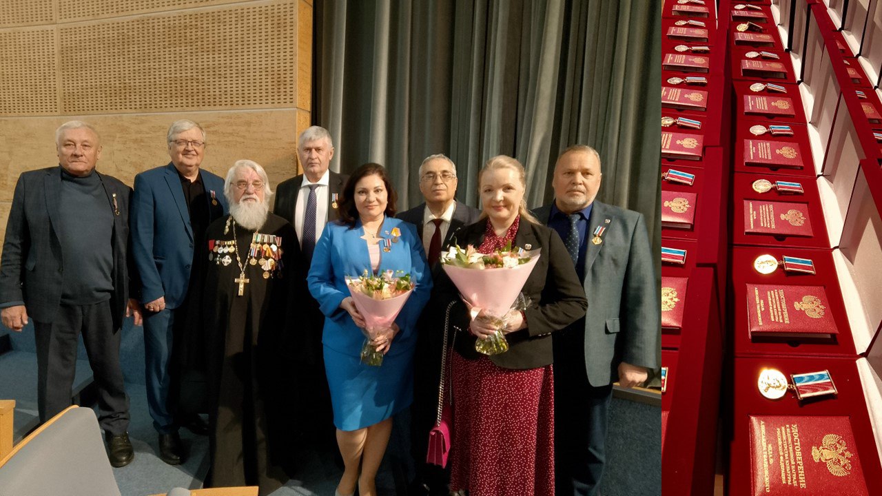 Вице-президент Российского книжного союза Леонид Палько награждён медалью Александра Твардовского